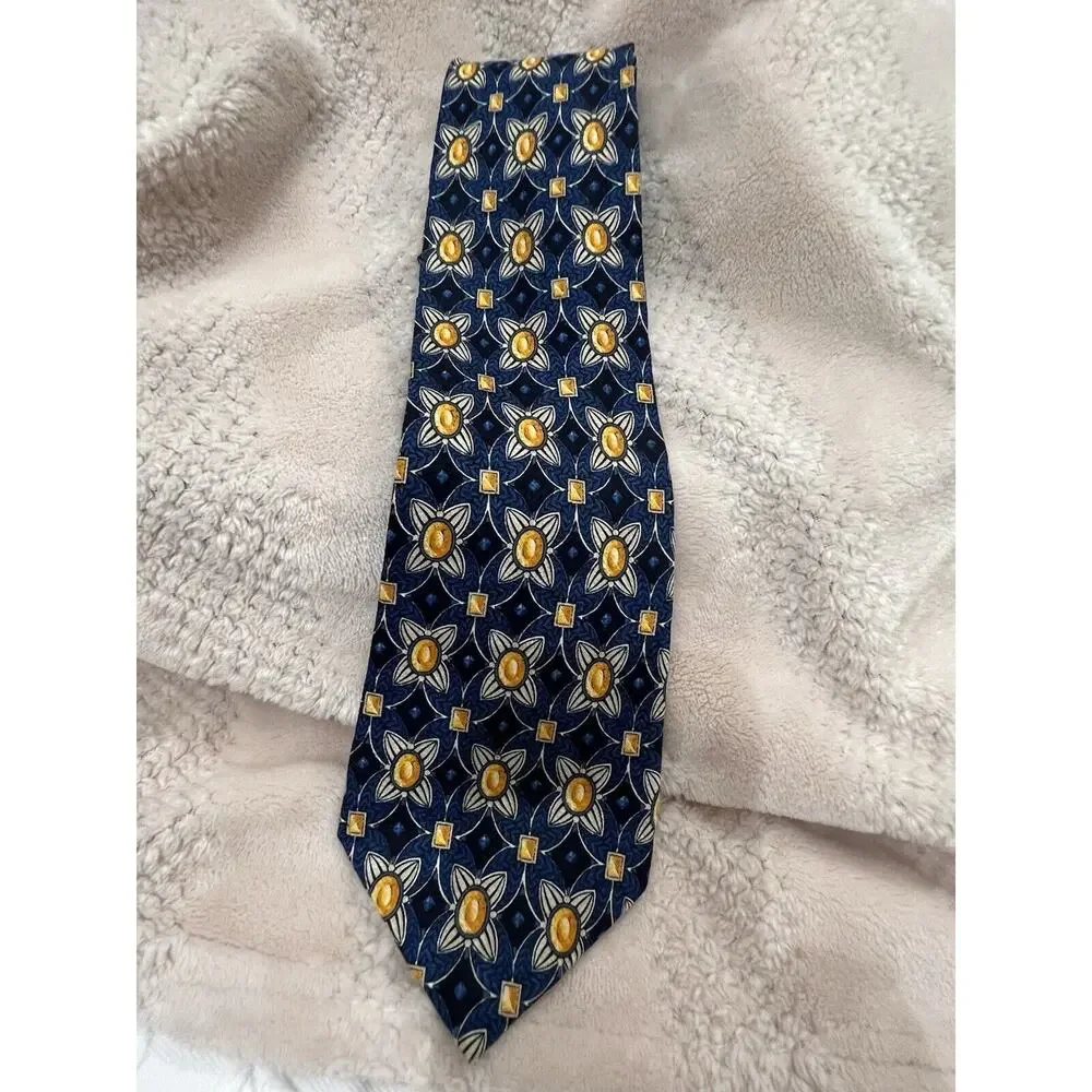 Richel Royal Neck Tie Blue Yellow‎